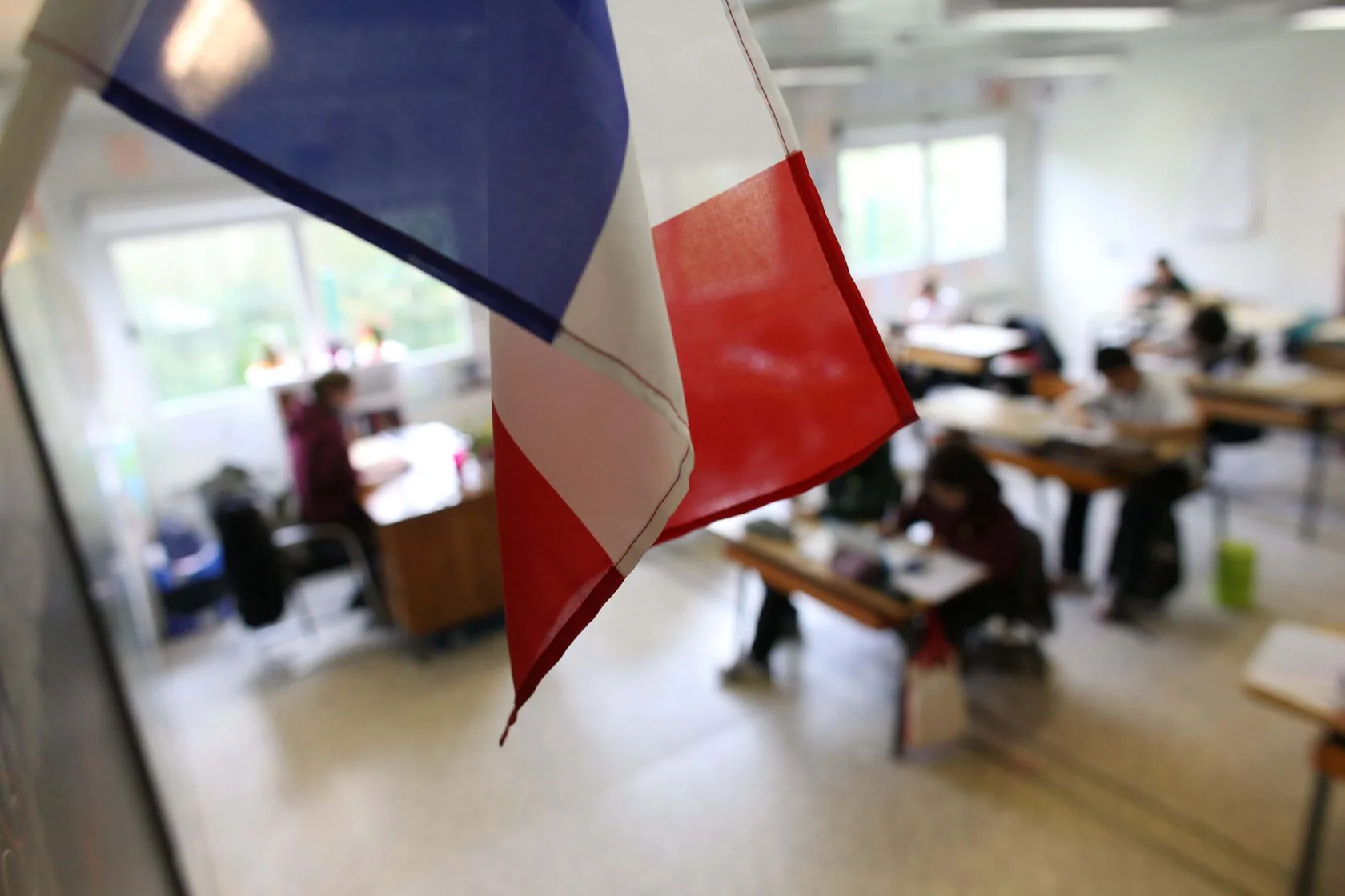 High school students preparing for the baccalauréat